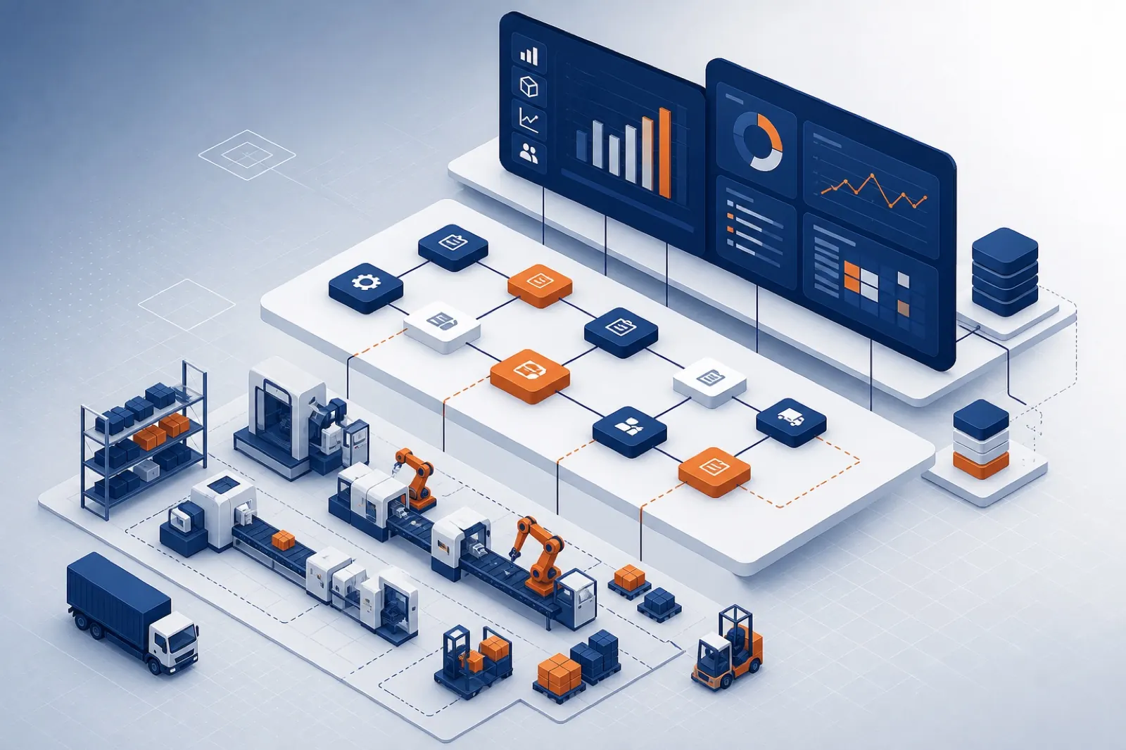 Modulare Softwarebausteine verbinden Standardsysteme mit einer individuellen Prozessschicht