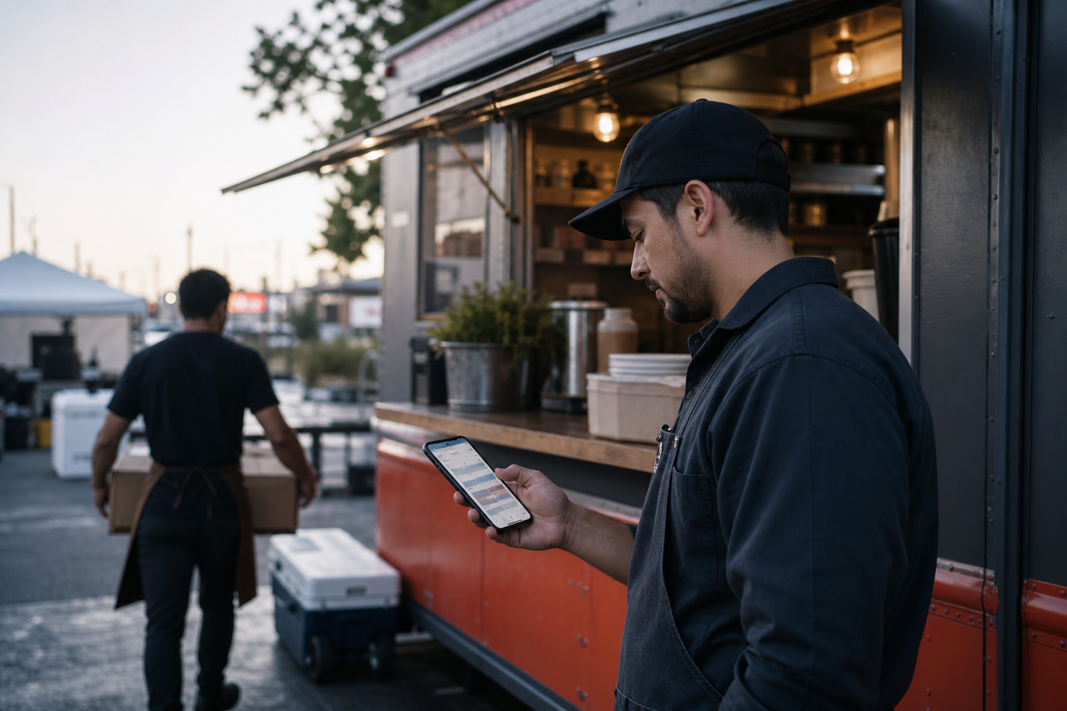 Crew-Disposition am Foodtruck – Planung per Smartphone statt WhatsApp